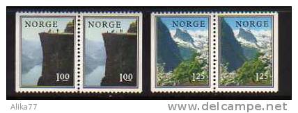 NORVEGE        Neuf **    Y. Et T. N° 682a/683a    Cote: 5.00 Euros - Unused Stamps