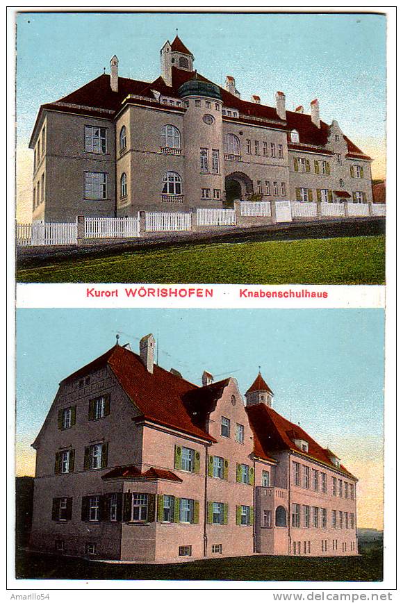 RAR Wörishofen - Knabenschule Um 1910 ! - Bad Woerishofen