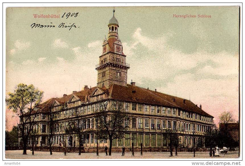 RAR Wölfenbüttel - Schloss Um 1908 ! - Wolfenbüttel