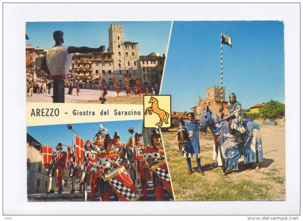 570 - 5.10 - Arezzo - Giostra Del Saracino - 1975 - Torino - Arezzo