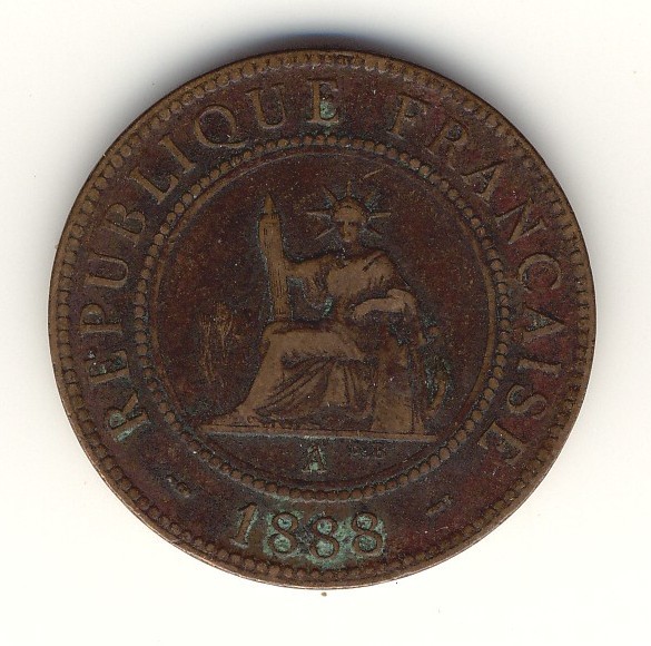 INDOCHINE - INDOCHINA - 1 Cent 1888 -  N° 01 - Otros & Sin Clasificación