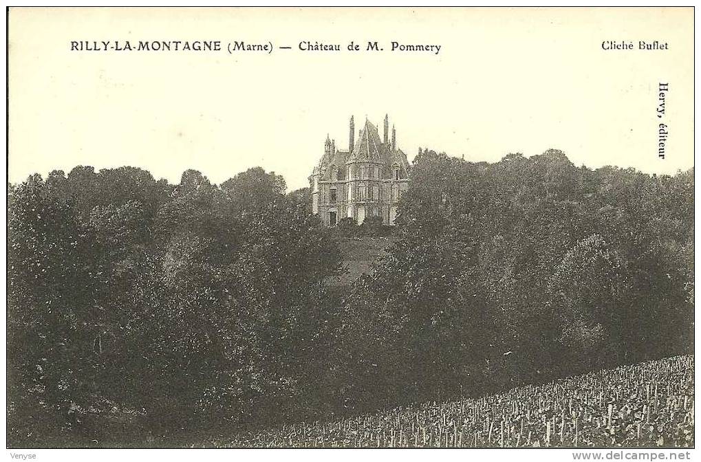 RILLY-LA-MONTAGNE - Château De M. Pommery - Rilly-la-Montagne