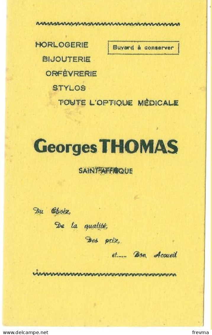 Buvard Bijouterie Georges Thomas - B