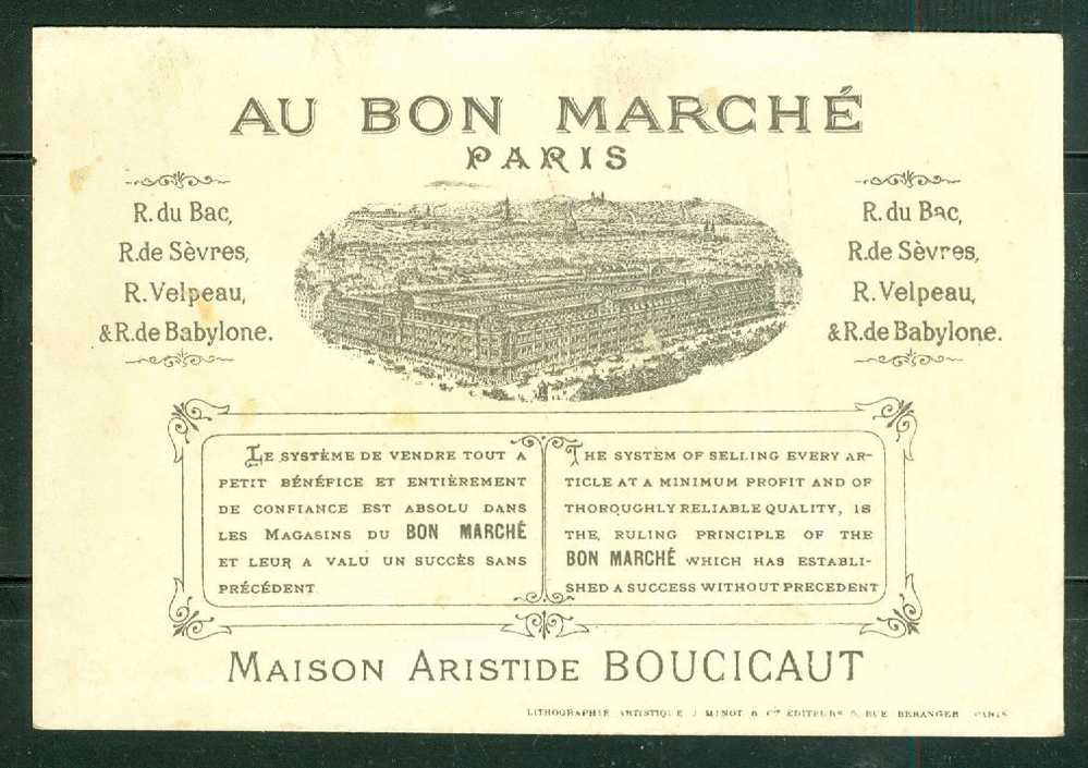 AU BON MARCHE Jardin D'acclimatation Les Chevaux - CHROA26 - Au Bon Marché