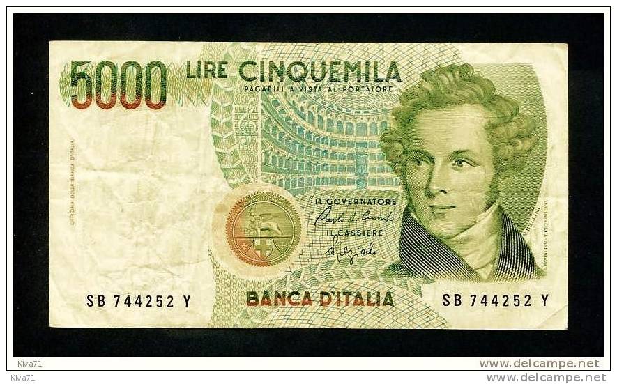 5000  Lire " ITALIE "  4 Janvier1985   VF       Bc 52 - 5.000 Lire