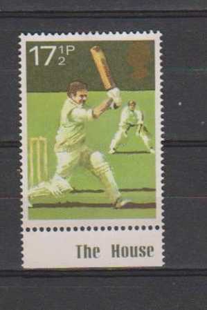 Great Britain 1980 MNH, Sports, Cricket - Cricket