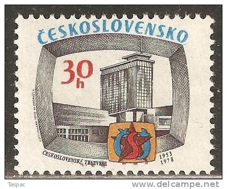 Czechoslovakia 1978 Television Mi# 2468 ** MNH - Unused Stamps