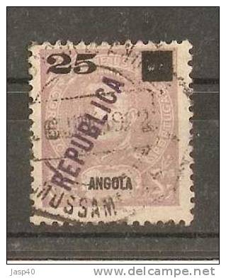 D - ANGOLA AFINSA 117 - USADO - Postmark Collection