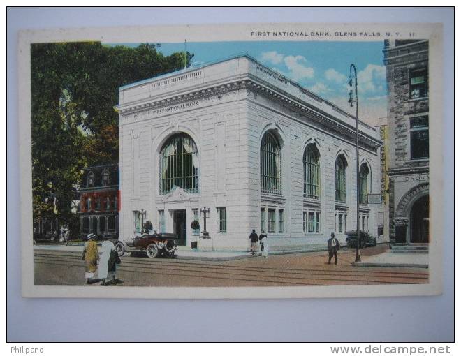 Glen Falls NY    First National Bank       Vintage WB - Banks