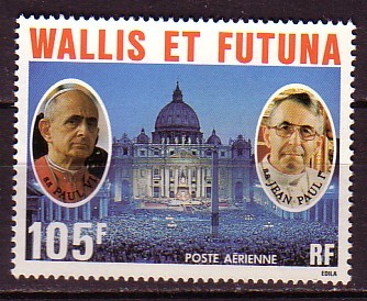 M4876 - WALLIS ET FUTUNA AERIENNE Yv N°88 ** Papes : Paul VI Et Jean-Paul 1er - Unused Stamps