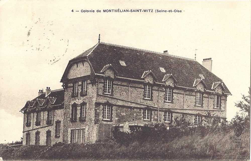 VAL D OISE 95.COLONIE DE MONTMELIAN.SAINT WITZ - Saint-Witz