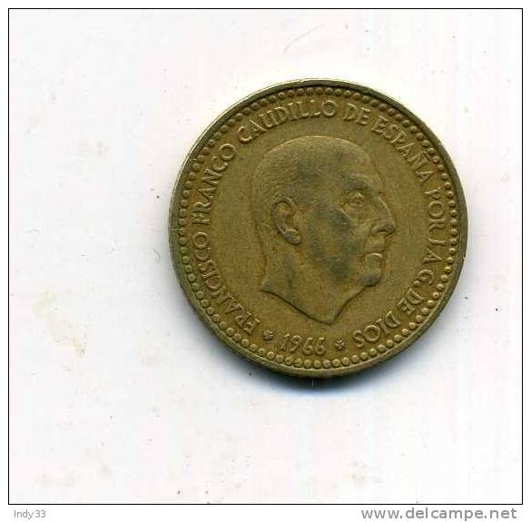 - ESPAGNE . 1 P. 1966 - 1 Peseta