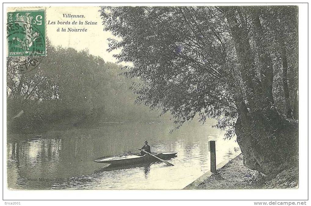 Villennes-sur-Seine. Les Bords De La Seine à La Nourrée. - Villennes-sur-Seine