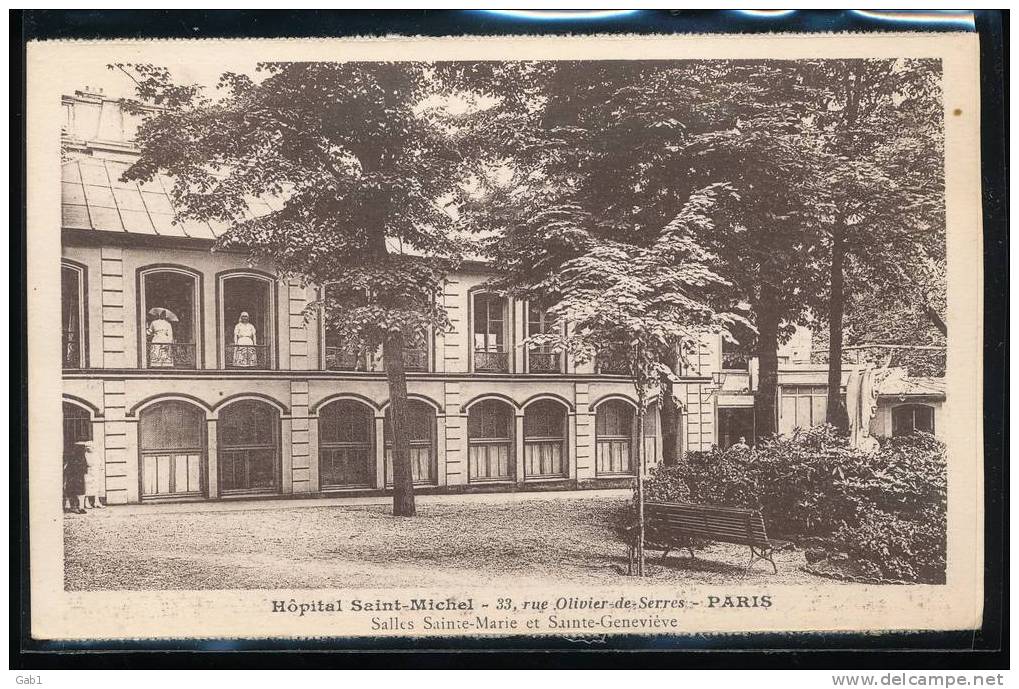 75 --- Paris --- Hopital St Michel ... Salles Sainte - Marie Et Sainte - Genevieve - Santé, Hôpitaux