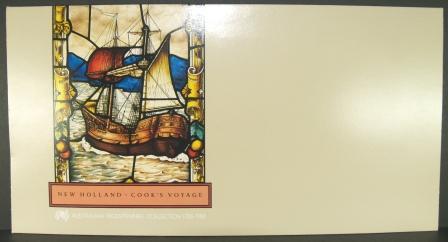Australia 1986 New Holland Cook's Voyage Bicentennial Collection Presentation Pack - Mint Stamps
