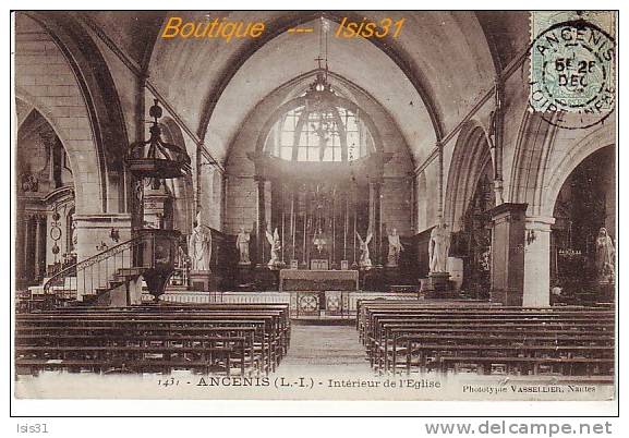 Dép 44 - RF19297 - Ancenis - Intérieur De L'église - état - Ancenis