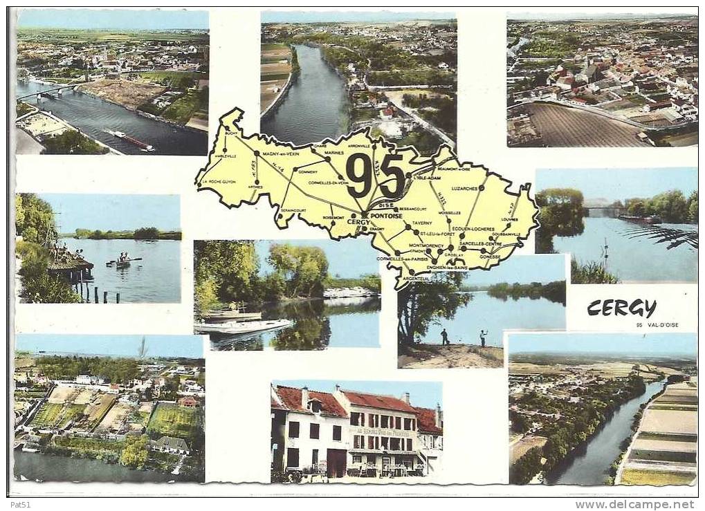 95 - Cergy Pontoise : Vues Multiples - Cergy Pontoise