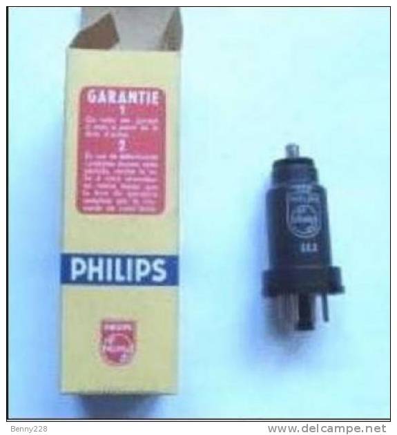 RARE ! TUBE TSF - PHILIPS - Série "Américaine" 6 Q 7 - 11.1 - Vacuum Tubes