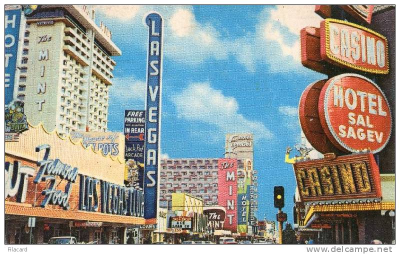 5433    Stati   Uniti  Las Vegas     Fremont   Street   VG  1975 - Las Vegas