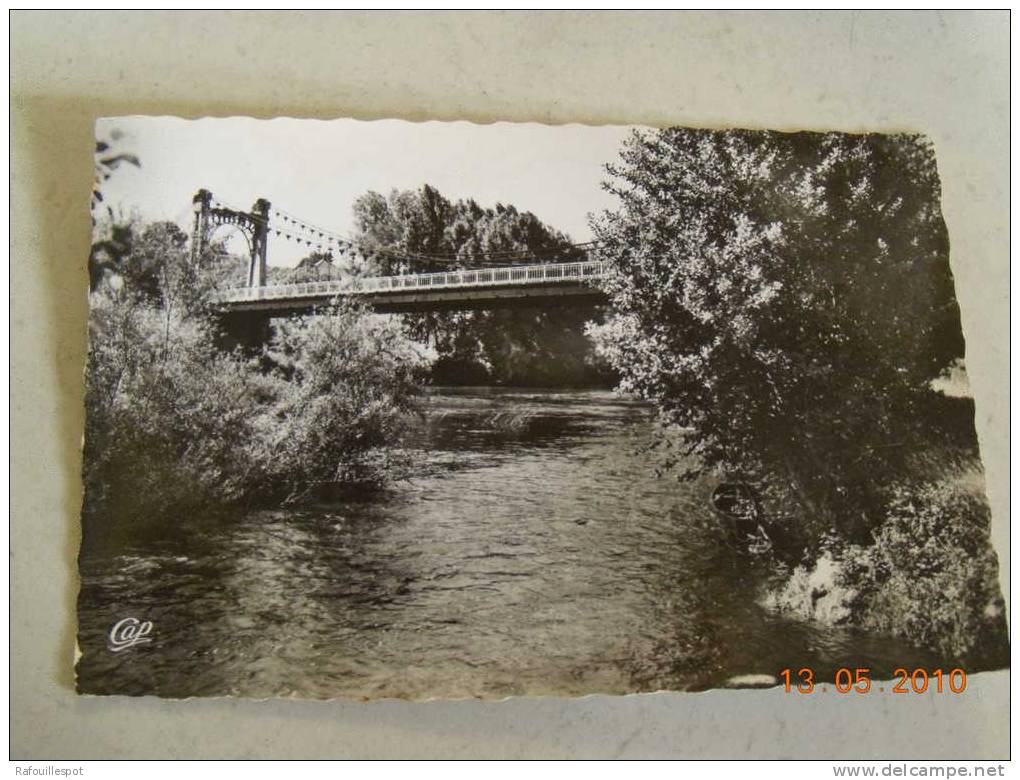 Cpsm Vic Sur Gartempe Le Pont - Vouneuil Sous Biard