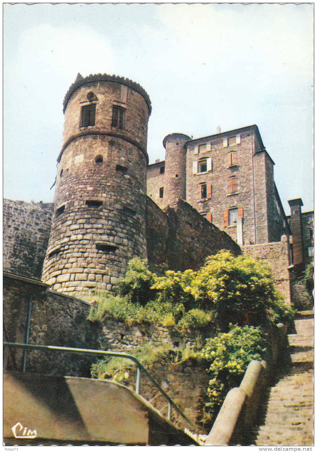 Carte Des Années 60-70 Du 07 - Thueyts - Vue Générale Et La Coulée Basaltique - Sonstige & Ohne Zuordnung