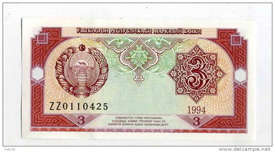 - OUZBEKISTAN . 3 S.  1994 - Ouzbékistan