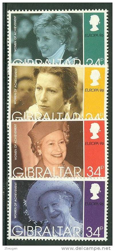 GIBRALTAR  1996 EUROPA CEPT   MNH - 1996