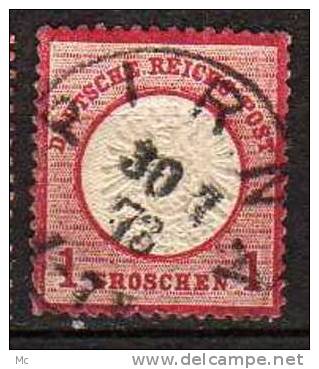 Allemagne N° 16 Oblitéré ° - Used Stamps