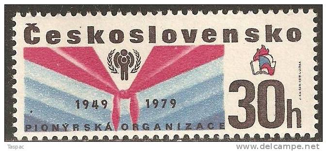 Czechoslovakia 1979 Young Pioneers Mi# 2502 ** MNH - Unused Stamps