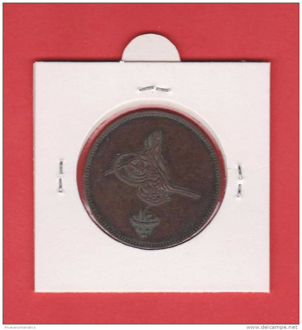 EGIPTO  10 PARA  AH1277  BRONCE   KM#241   MBC/VF     DL-7659 - Egipto