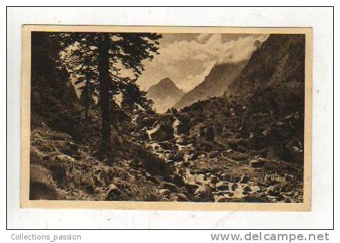 Cp, Midi-Pyrénées, Les Pyrénées, La Vallée De Lutour, Voyagée 1946 - Midi-Pyrénées