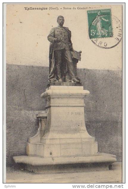 VALLERAUGUE - Statue Du Général Perrier - Valleraugue