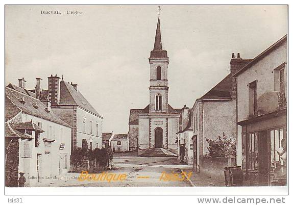 Dép 44 - RF19459 - Derval - L´église - Bon état - Derval