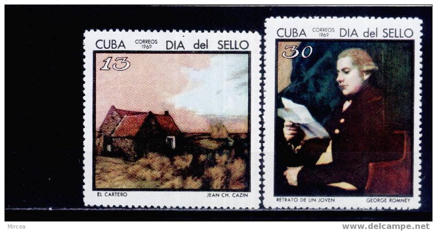 C4434 - Cuba 1969 - Michel No.1461/2 Neufs** - Unused Stamps