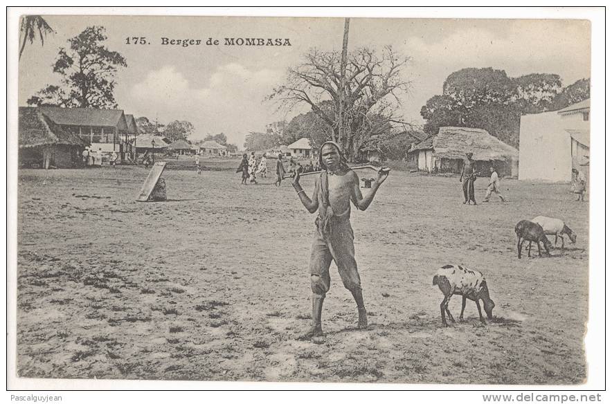 CPA KENYA - BERGER DE MONBASA - CHEVRES - Kenia