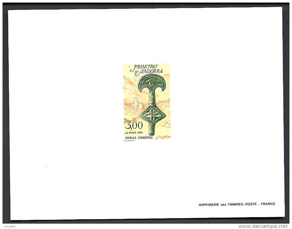 TIMBRES D´ANDORRE- EPREUVES DE LUXE NEUVES**-  TIMBRE N° 349  -  COTE : 27  E- - Altri & Non Classificati