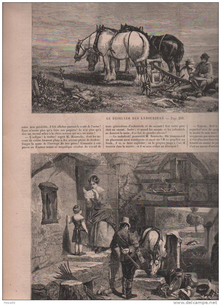 L´UNIVERS ILLUSTRE 20 08 1859 - DIAZ DE LA PENA - RENTREE DES TROUPES A PARIS - ARRIVEE DES TROUPES A MARSEILLE - 1850 - 1899