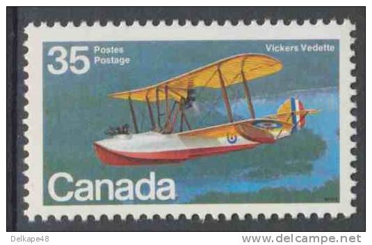 Canada 1979 Mi 756 YT 723 ** Vickers Vedette - Waterplanes / Hydravions / Wasserflugzeuge / Watervliegtuig - Neufs