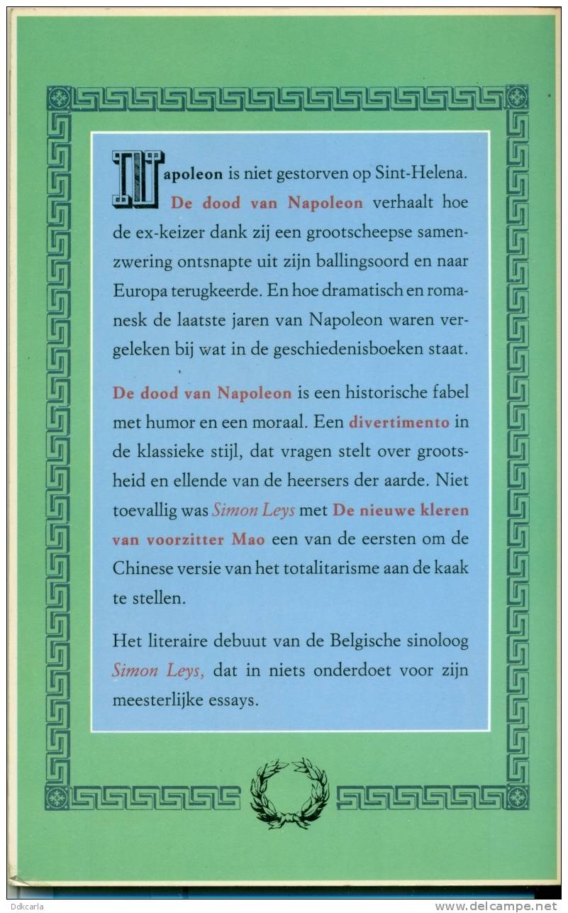 De Dood Van Napoleon - Geschichte