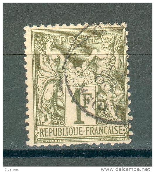 Collection FRANCE ; 1876-78 ; N° 72  ; Oblitéré - 1876-1878 Sage (Type I)