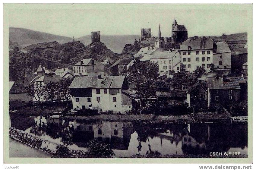 LUXEMBOURG - BELLE VUE DE ESCH SUR SURE - Esch-sur-Sure