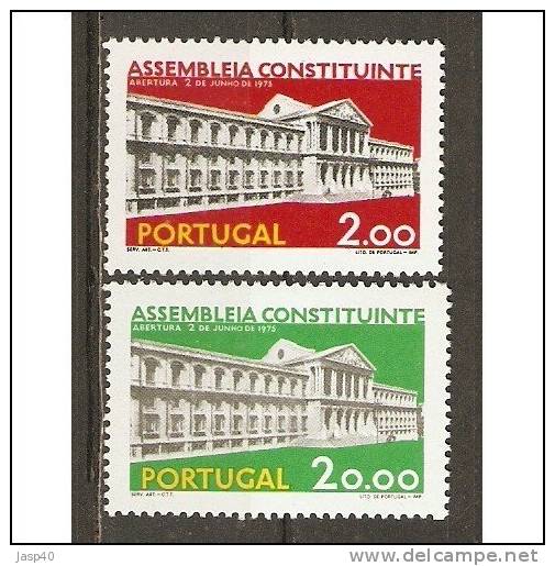 P - PORTUGAL AFINSA 1253/1254 - SÉRIE NOVA COM CHARNEIRA, MH - Unused Stamps