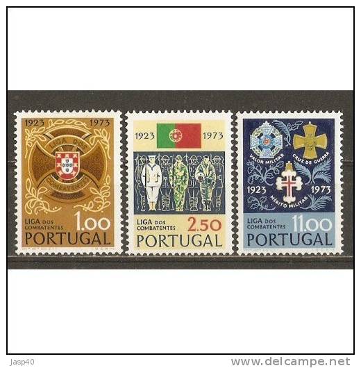 P - PORTUGAL AFINSA 1201/1203 - SÉRIE NOVA SEM GOMA, MNG - Unused Stamps