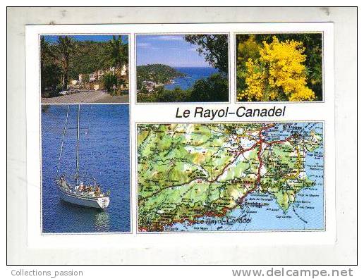 Cp, 83, Le Rayol-Canadel, Multi-Vues - Rayol-Canadel-sur-Mer