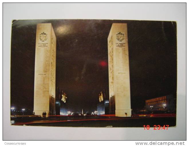 2464 CARACAS MONUMENTO VENEZUELA   POSTCARD YEARS 1950 OTHERS IN MY STORE - Venezuela