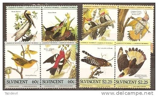 ST VINCENT - 1985 Birds. Scott 807-10. MNH ** - St.Vincent (1979-...)