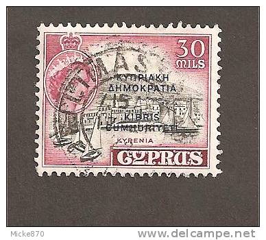 Chypre N°178 Oblitéré Surchargé - Other & Unclassified
