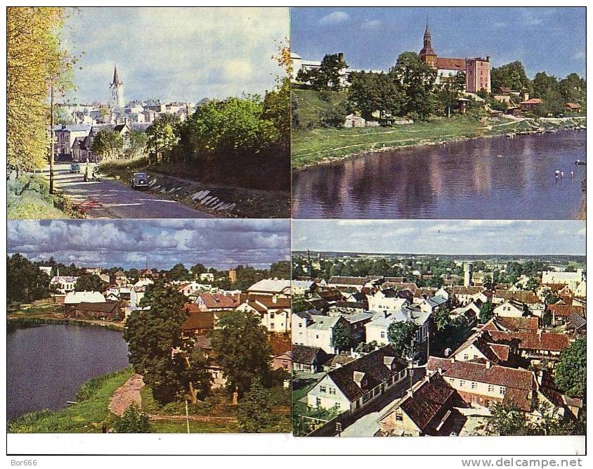 GOOD LATVIA 16 Postcards Set - Citys - Latvia