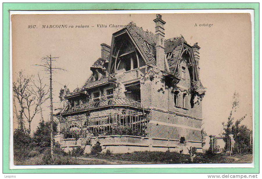 59 - MARCOING --  En Ruines - Villa Charmerette - Marcoing