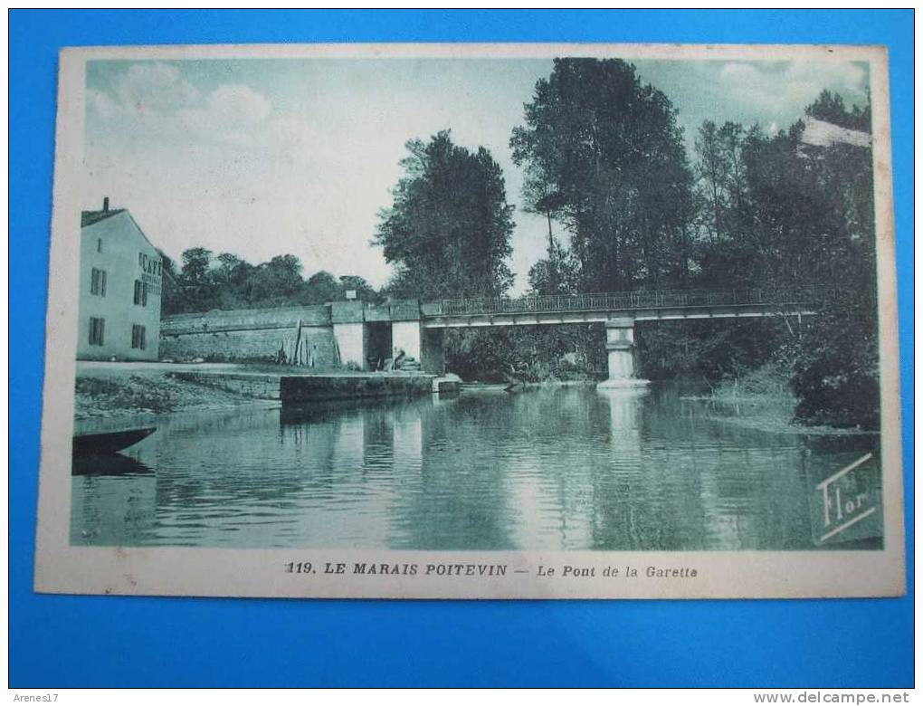 17 , MARANS  /  LE  PONT  De LA  GARETTE  , C.P.A.    Carte En Trés Bon état, - Autres & Non Classés